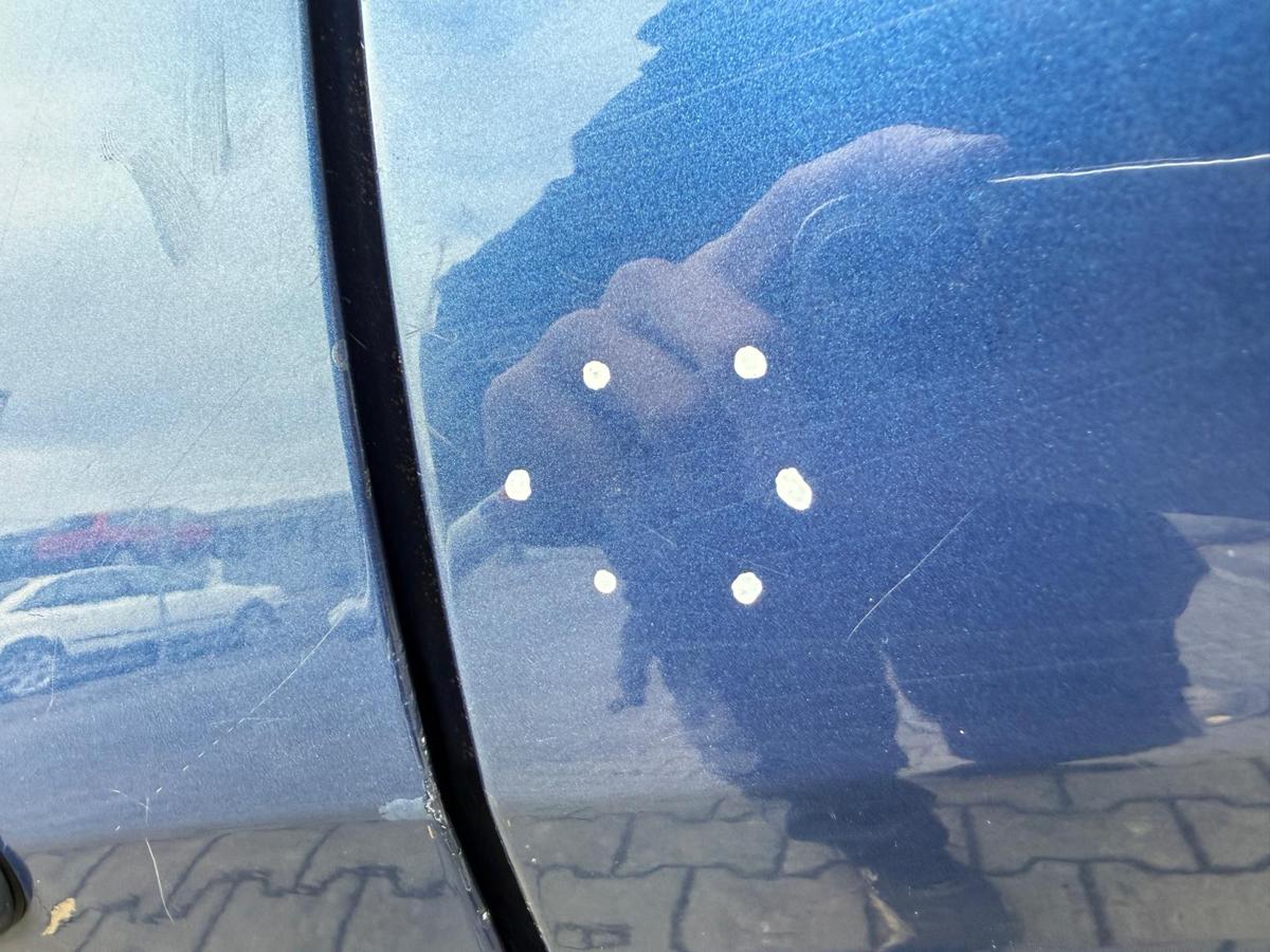 Ford Focus 2 DA3 original Tür hinten links Burmablau Rohbau Kombi Turnier BJ10